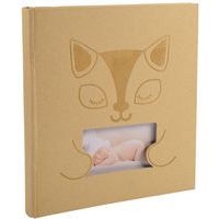 Lot de 2 albums photos livre 60 pages blanches 29x32cm ZÉPHIRE Beige - Image 2