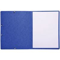 Lot de 50 chemises à élastique sans rabat carte lustrée 355gm² A4 bleu - Image 3