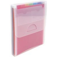 Lot de 5 Trieur valisette vertical 6 compartiments Crystal - A4 - Image 2