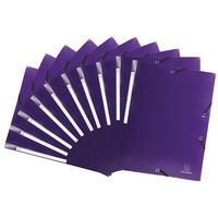 Lot de 50 chemises à élastique 3 rabats PP 5/10e Opaque - A4 orange - Image 2