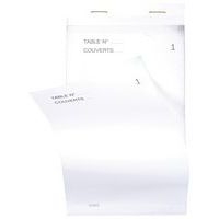 Lot de 50 Bloc Maître d'Hôtel 50 feuil. autocop. num en dupli 9,6x17cm - Image 2