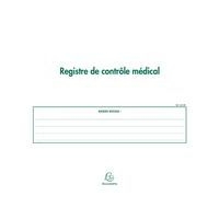 Lot de 5 Registre de Contrôle médical - folioté - 60 pages - Image 2