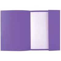 Lot de 5 paquets de 50 chemisess 1 rabat ROCK''S 210 - 24x32cm violine - Image 2