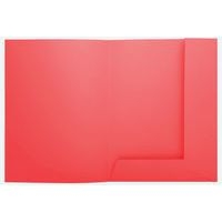 Lot de 5 paquets de 50 chemisess 2 rabats SUPER 210 - 24x32cm - rouge - Image 2