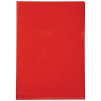 Etui carton de 100 poch. coin pvc lisse  hr 13/100e A4 rge - Image principale