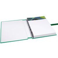 Lot de 10 chemises dos extensible avec rabat papier 24x32cm vert clair - Image 2