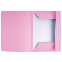 Lot de 5 paquets de 50 chem. imprimées 3 rabats Super 210 Couleur rose - Image 2