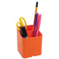 Lot de 10 Pot à crayons PEN-CUBE Iderama tangerine - Image 2