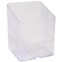 Lot de 10 Pot à crayons PEN-CUBE Office cristal - Image 2