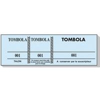 Lot de 100 Bloc tombola 100 feuillets numérotés de 3 volets - Image 5