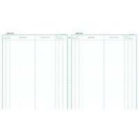 Registre 32x27cm Enregistrement du courrier 26 lignes 200 pages - Image 3