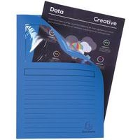 Lot de 4 paquets de 100 chemisess à fenêtre FOREVER 22x31 cm Bleu foncé - Image 3