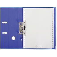 Lot de 10 Classeur rembordé papier Dos 80mm Forever - A4 maxi - Bleu - Image 2