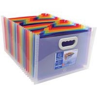 Lot de 4 Trieur Maxi 24 compartiments polypropylène Crystal - Image 5