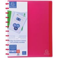 Lot de 4 Protège-doc. à ann. et poch. détach. 60 vues A4 rge transp. - Image 2