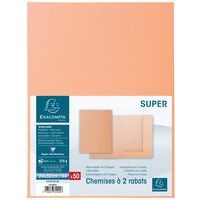 Lot de 5 paquets de 50 chemisess 2 rabats SUPER 210 - 24x32cm - bulles - Image 2
