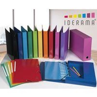 Lot de 10 Classeur A4 4 anneaux 30mm Iderama - Jaune - Image 4