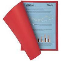 Lot de 5 paquets 100 chemisess SUPER 210 - 24x32cm - rouge - Image 3