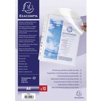 Lot de 5 Pochettes à soufflet avec rabat - polypropylène 20/100e - Image principale