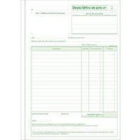 Lot de 5 Manifold Devis Micro-entrepreneur 50 feuillets dupli autocopiants - Image 4