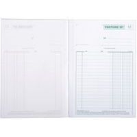 Lot de 10 Manifold Factures 21x14,8cm 50 feuil. dupli autocop. simple - Image 3