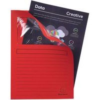 Lot de 4 paquets de 100 chemisess à fenêtre FOREVER - 22x31 cm - Rouge - Image 5