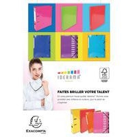 Lot de 25 chem. à élastiq 3 rab. cte lustr. 425gm² Iderama A4 Orange - Image 4