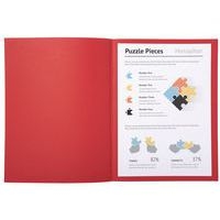 Lot de 5 paquets 100 chemisess SUPER 210 - 24x32cm - rouge - Image 4