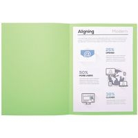 Lot de 5 paquets 100 chem. Forever 170 100% recyclé 24x32cm vert bleu - Image 4