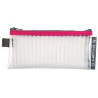 Lot de 10 Pochette à fermeture éclair plast. souple Stylos col. assort - Image 3