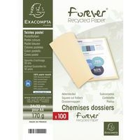 Lot de 5 paquets de 100 chemisess Forever 170 100% recyclé - 24x32cm - Image 5