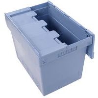 Bac multifonction à couvercle double rabat - Longueur 600 mm - 36 à 72 L - Image 7