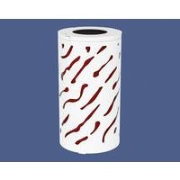 Poubelle Venise 80 L avec seau galva peint - blanc9010 - Image principale