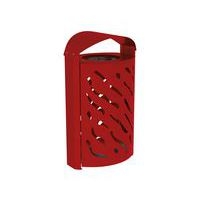 Poubelle Venise 120 L galva avec couvercle réhaussé - Procity - Image principale