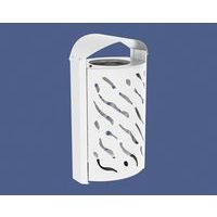 Poubelle Venise 120 L galva avec couvercle réhaussé - Procity - Image 3