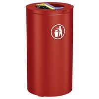 Poubelle Olbia Tri sélectif 2 x 60 L - galva - Procity - Image 4