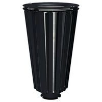 Poubelle Lofoten 80 L acier avec seau galva - Procity - Image 2