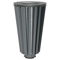 Poubelle Lofoten 80 L acier avec seau galva - Procity - Image 4