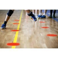 Lot de 24 Disques de marquage 2 couleurs - jaune/orange - Image 2