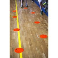 Lot de 24 Disques de marquage 2 couleurs - jaune/orange - Image 3