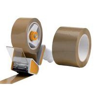 24 bobines Adhésif PVC - Havane L:66 m x l:75 mm Havane - Image 2