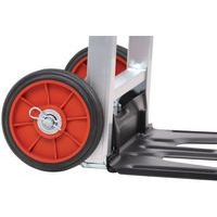 Diable alu - Roues caoutchouc - Capacité 90 kg - Image 5