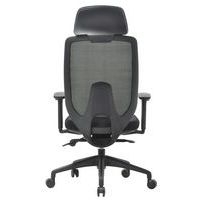 Siège de bureau noir Dounat - Manutan - Image 4