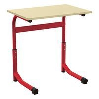 Table scolaire réglable Forum chants plaqués - Image 4