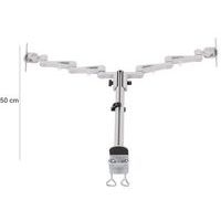 Support ajusable pour double écran - Manutan - Image 6