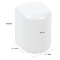 Distributeur bobine - ABS 100% recyclé - Manutan - Image 4