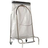 Support sac poubelle à clapet - Manutan - Image 3