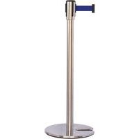 Poteau acier inoxydable à sangle - Base empilable - Manutan Expert - Image 2