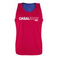 Chasuble réversible bleu royal rouge - Casal Sport - Image 2