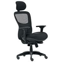Siège de bureau ergonomique synchrone Athos - Noir - Image 2